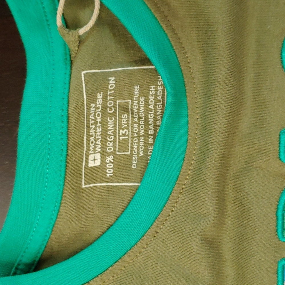 Mountain Warehouse Boys "Explore" Short Sleeve Tee Size 13 Years - Picture 3 of 5